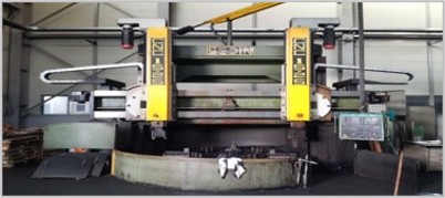 Large vertical machining equipment